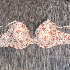 Floral bra